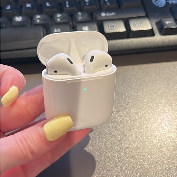 *SOLD* like new apple airpods w/ charging case - Picture 5 of 6